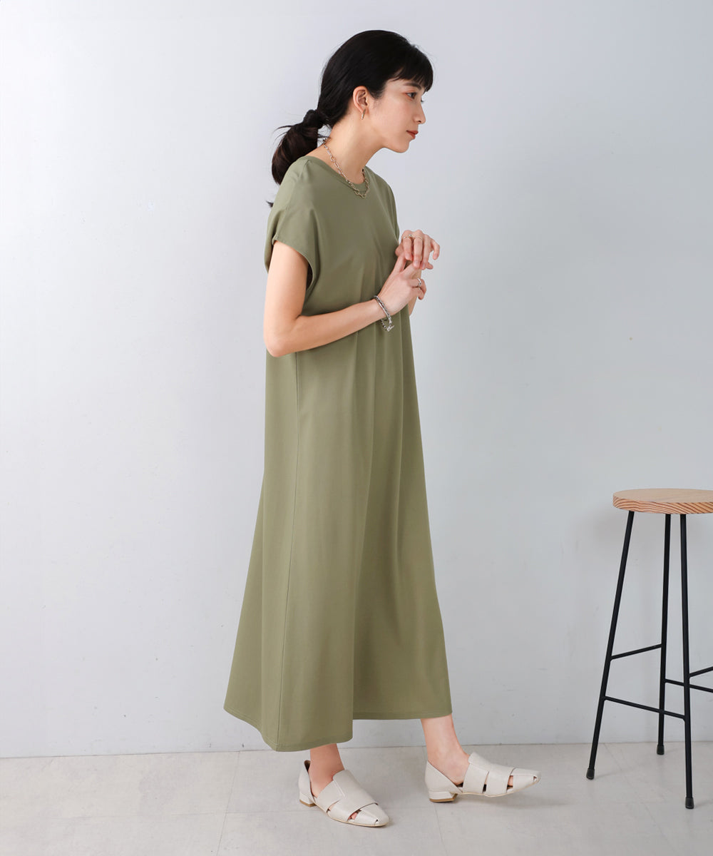 【WEB限定】[接触冷感]２WAYロングワンピース