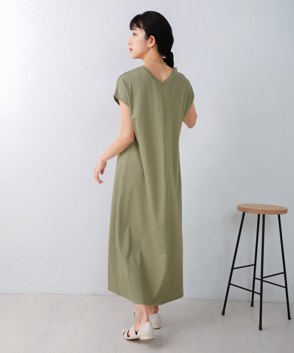 【WEB限定】[接触冷感]２WAYロングワンピース