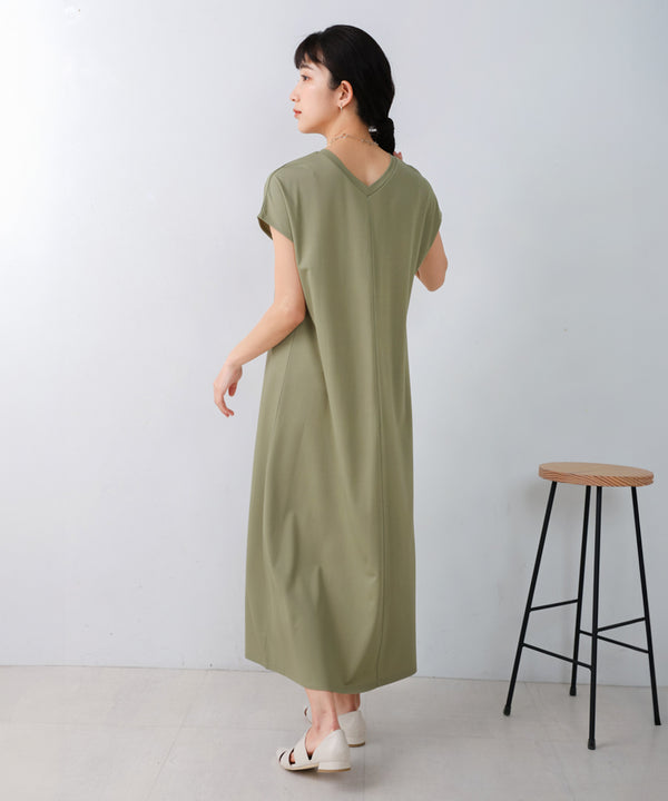 【WEB限定】[接触冷感]２WAYロングワンピース
