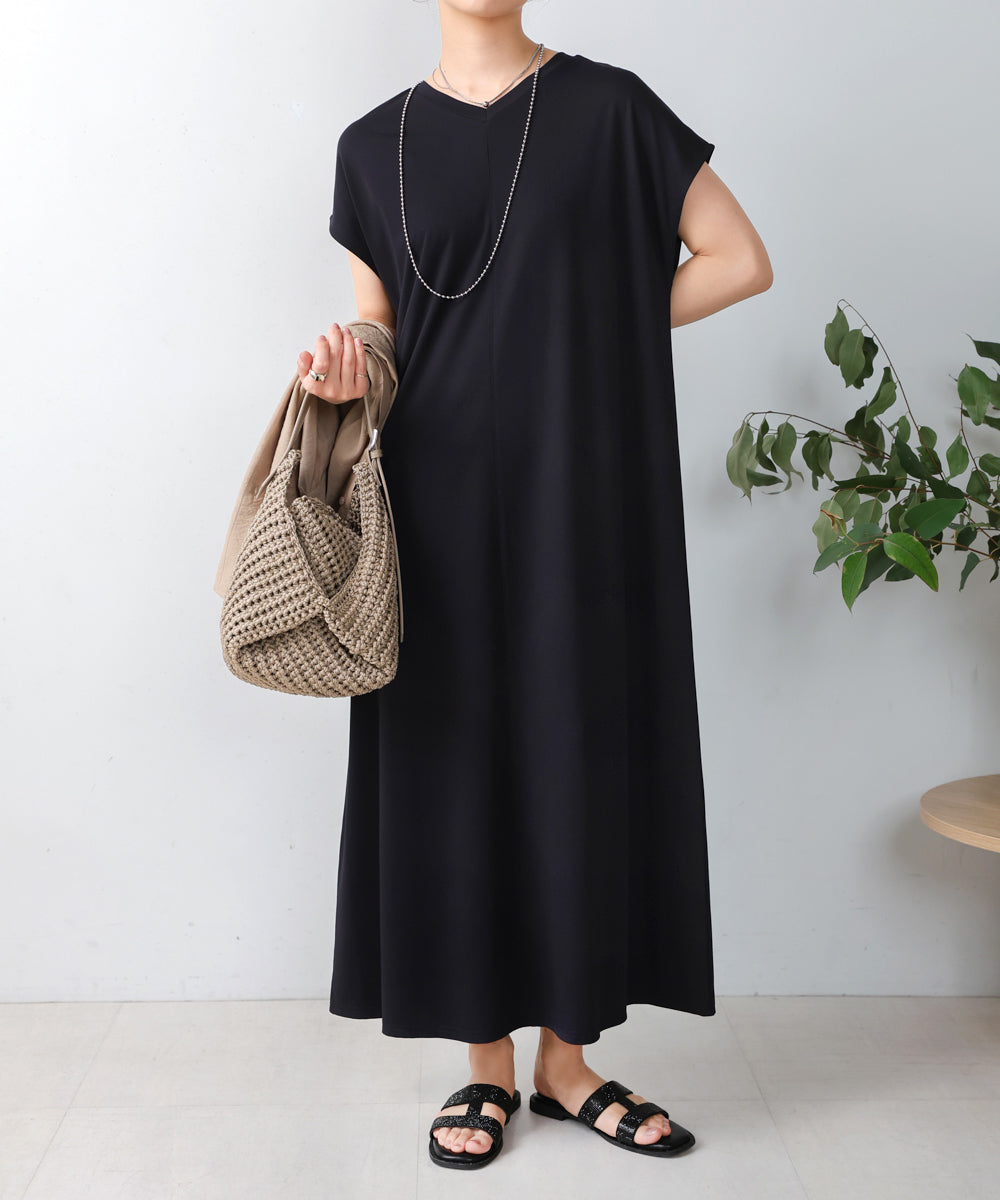 【WEB限定】[接触冷感]２WAYロングワンピース