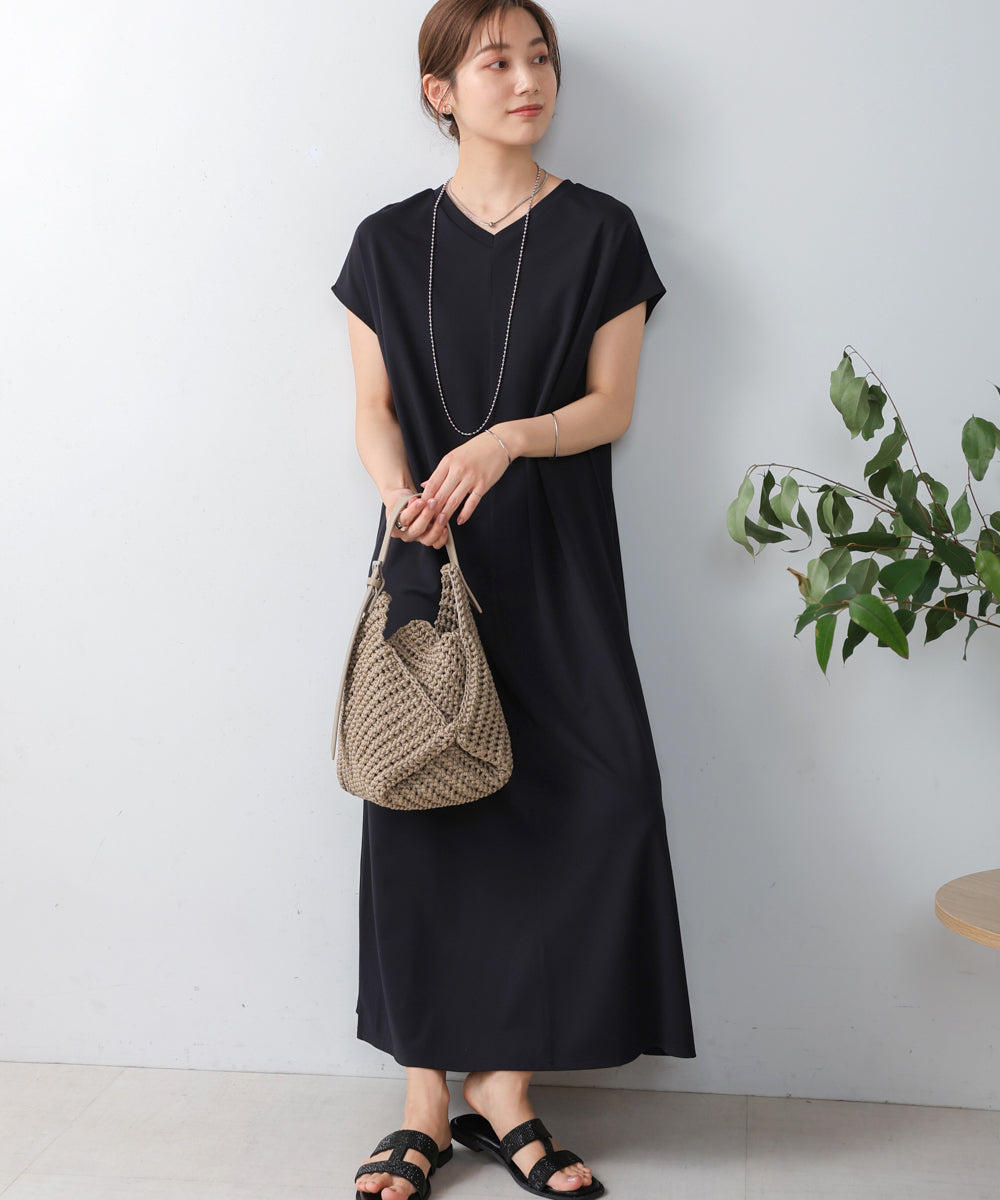 【WEB限定】[接触冷感]２WAYロングワンピース