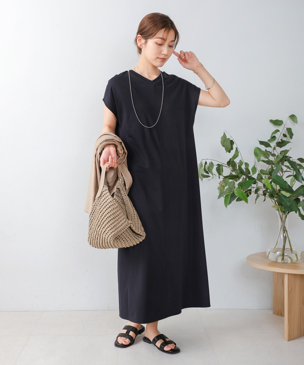 【WEB限定】[接触冷感]２WAYロングワンピース