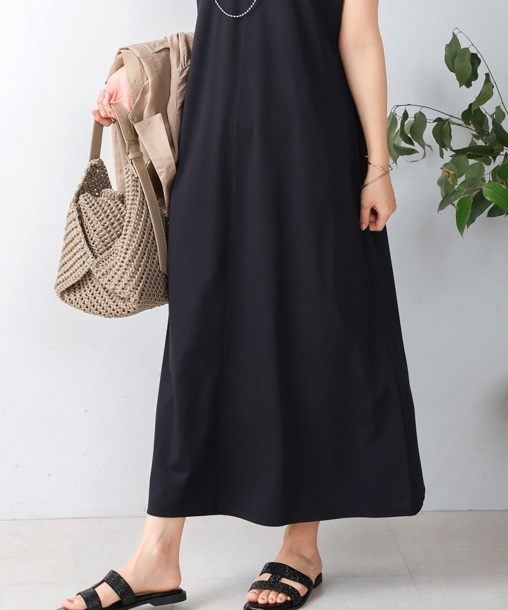 【WEB限定】[接触冷感]２WAYロングワンピース
