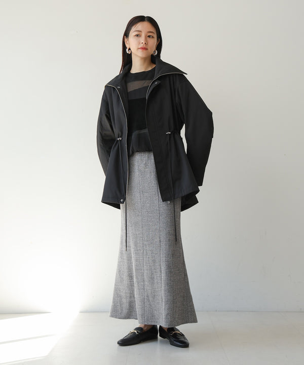 STAND COLLAR BLOUSON