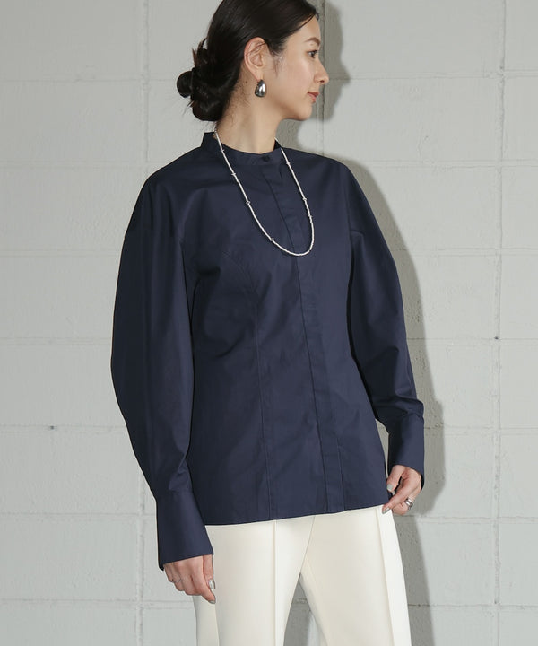 VOLUME SLEEVE BLOUSE