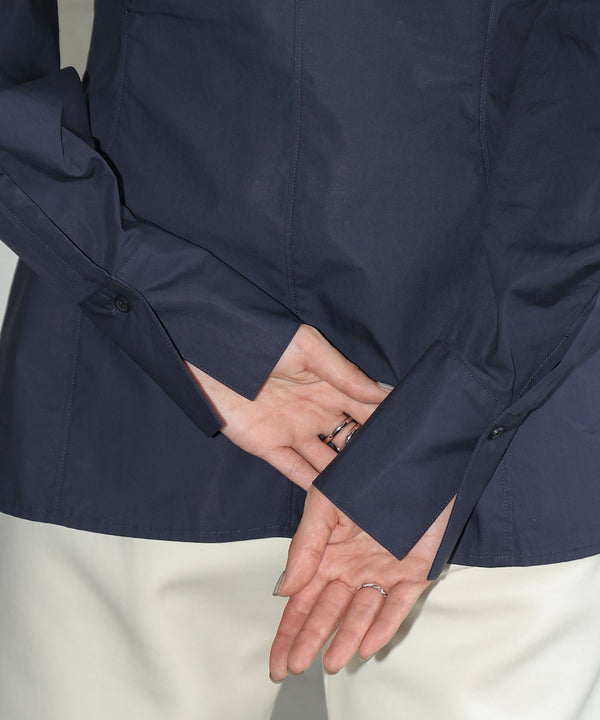VOLUME SLEEVE BLOUSE
