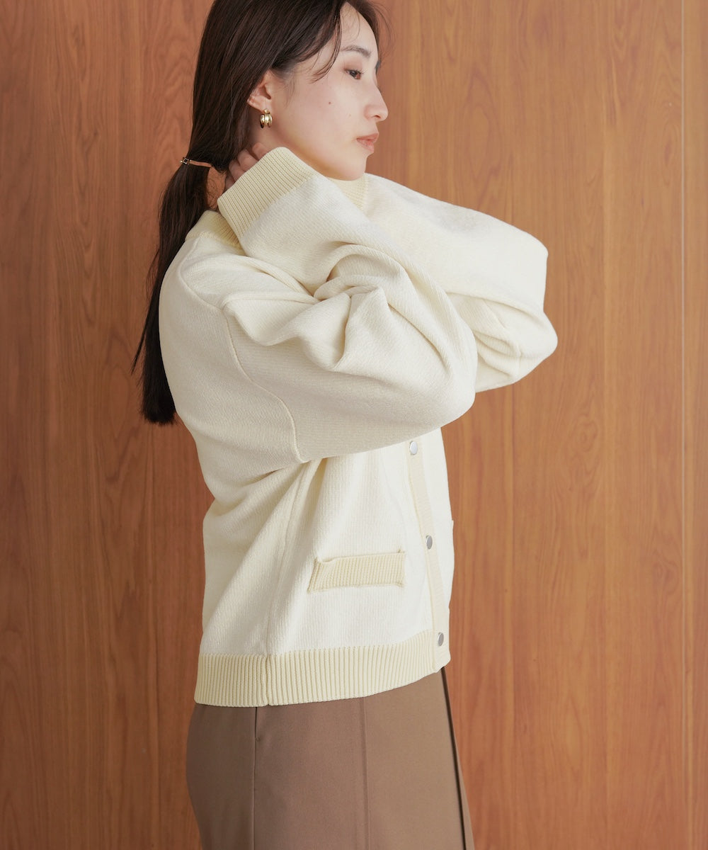 モールヤーンカーディガン