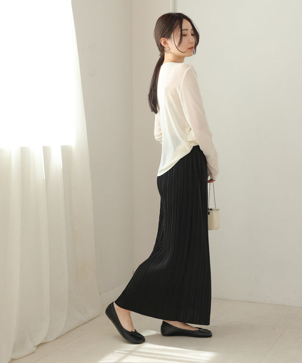【S・Mサイズ展開】ランダムプリーツスカート