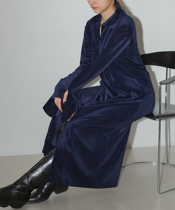2WAY VELOR LONG DRESS