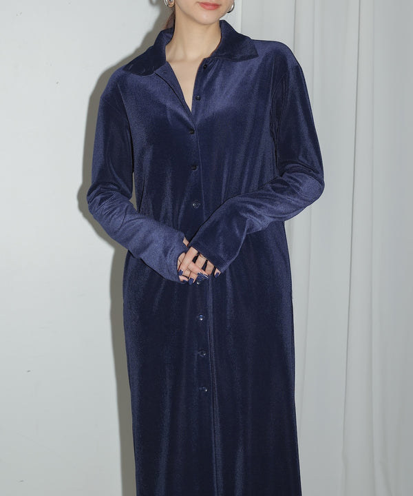 2WAY VELOR LONG DRESS