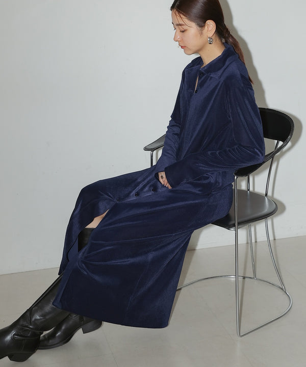 2WAY VELOR LONG DRESS