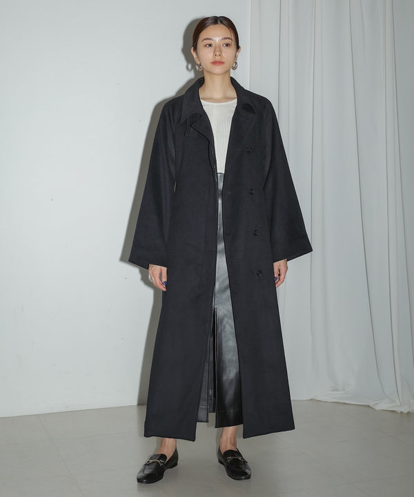 SLEEVE SLIT COAT