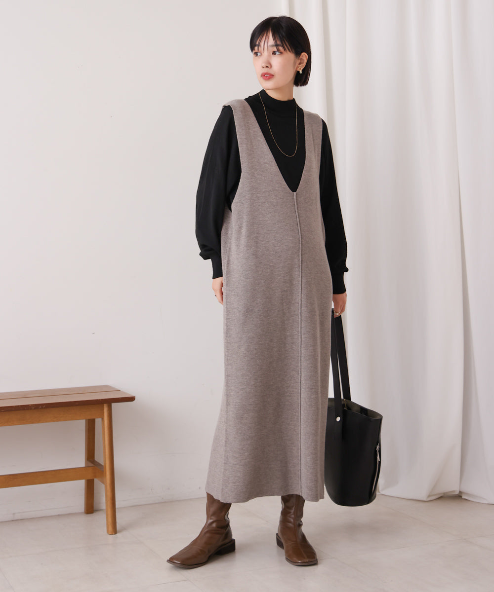 リールで紹介冬ワンピ