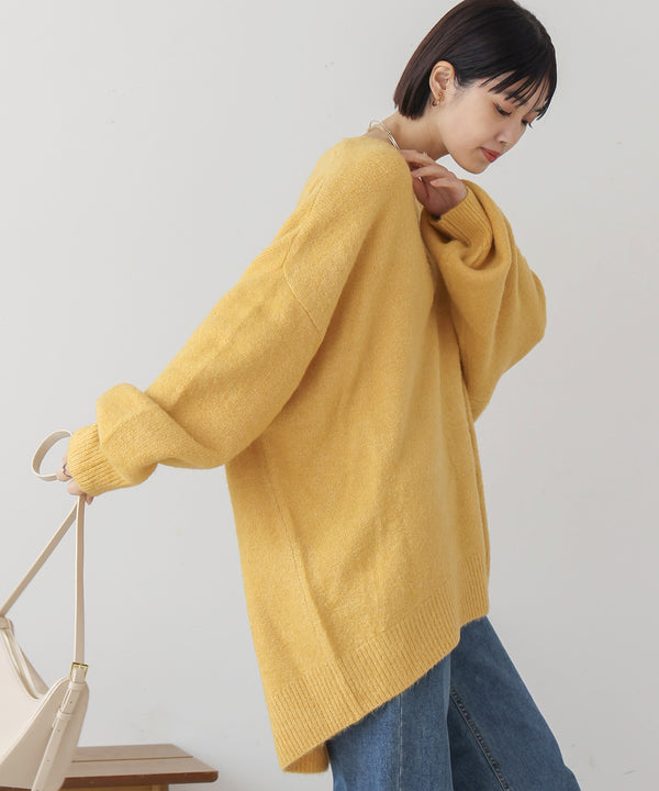 ふわりヤーンカフタンニット