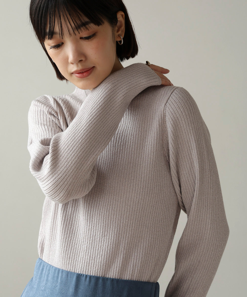 スーパーストレッチノーネックカットソー