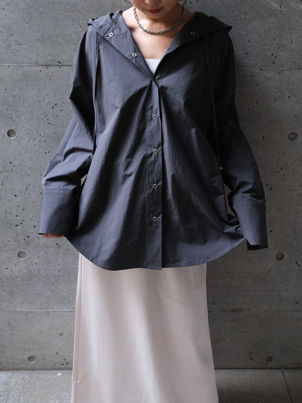 NYLON HOODED SHIRT(ﾅｲﾛﾝﾌｰﾄﾞｼｬﾂ)