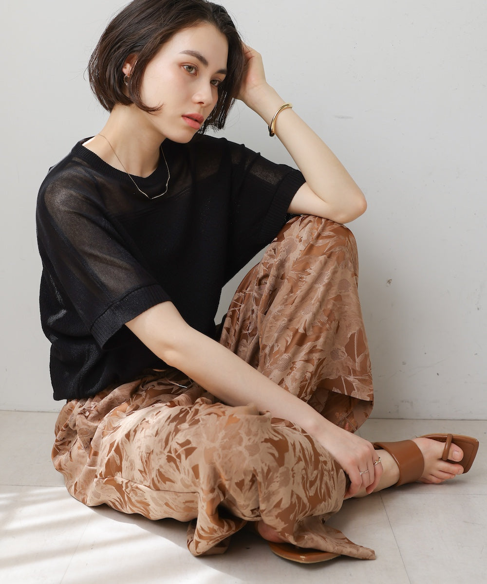 ジャガードパンツ