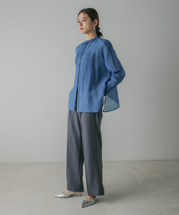 BACK CROSS SHEER SHIRT