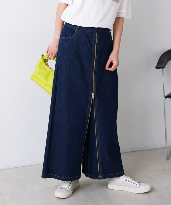 フロントＺＩＰデニムパンツ