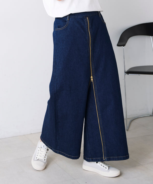 フロントＺＩＰデニムパンツ