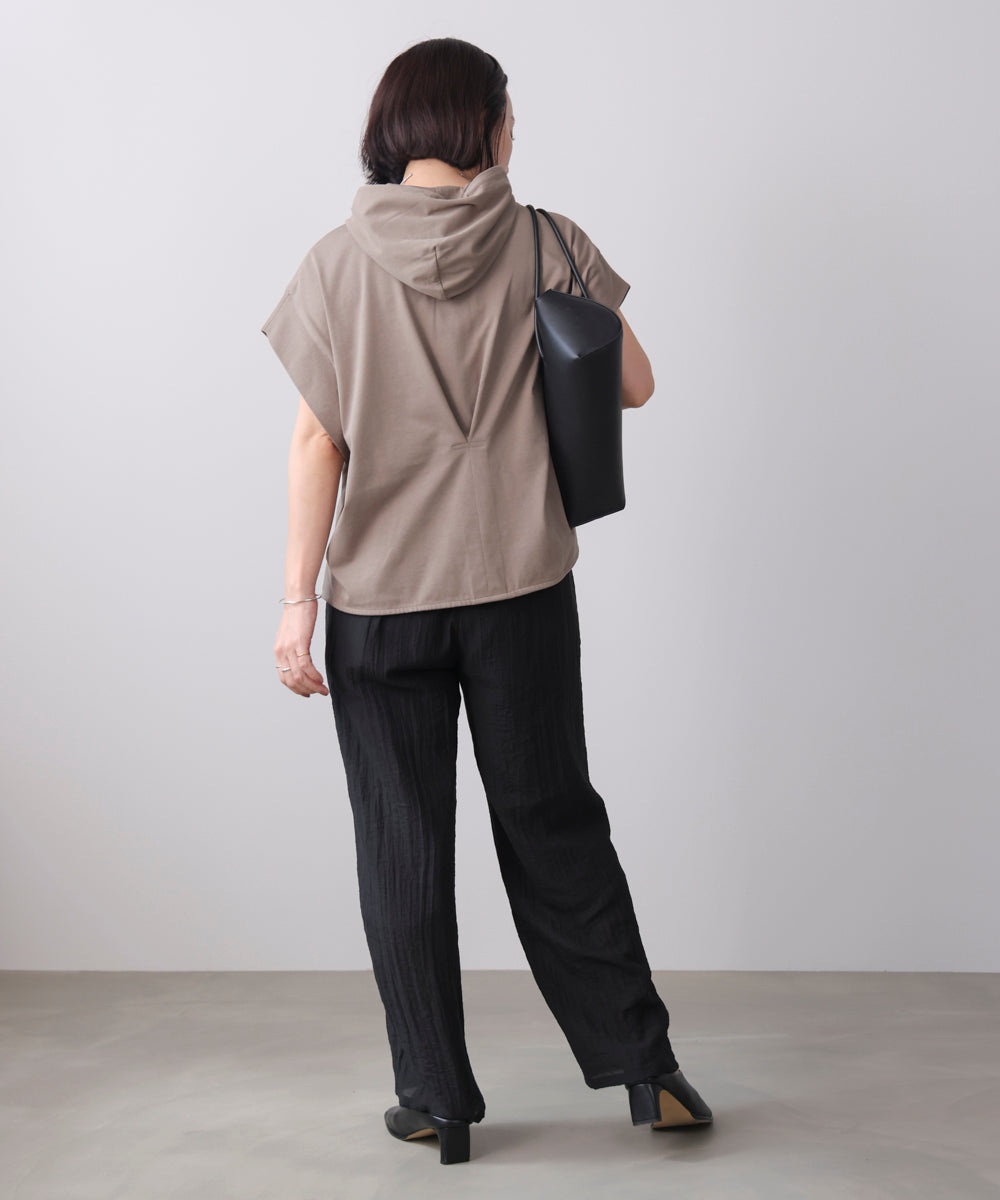 ウエストドロストパンツ