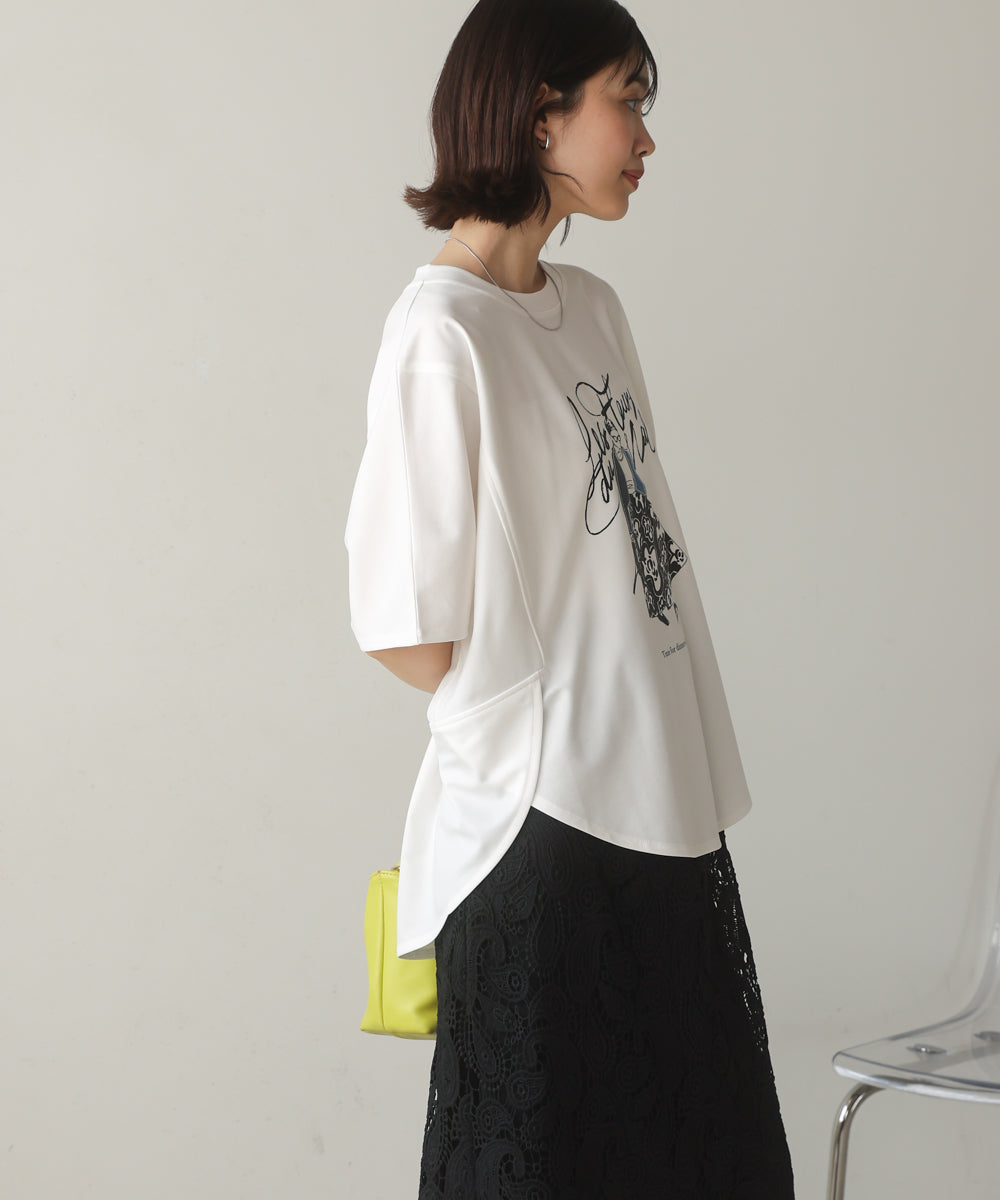 ドールモチーフTシャツ ドールモチーフTee