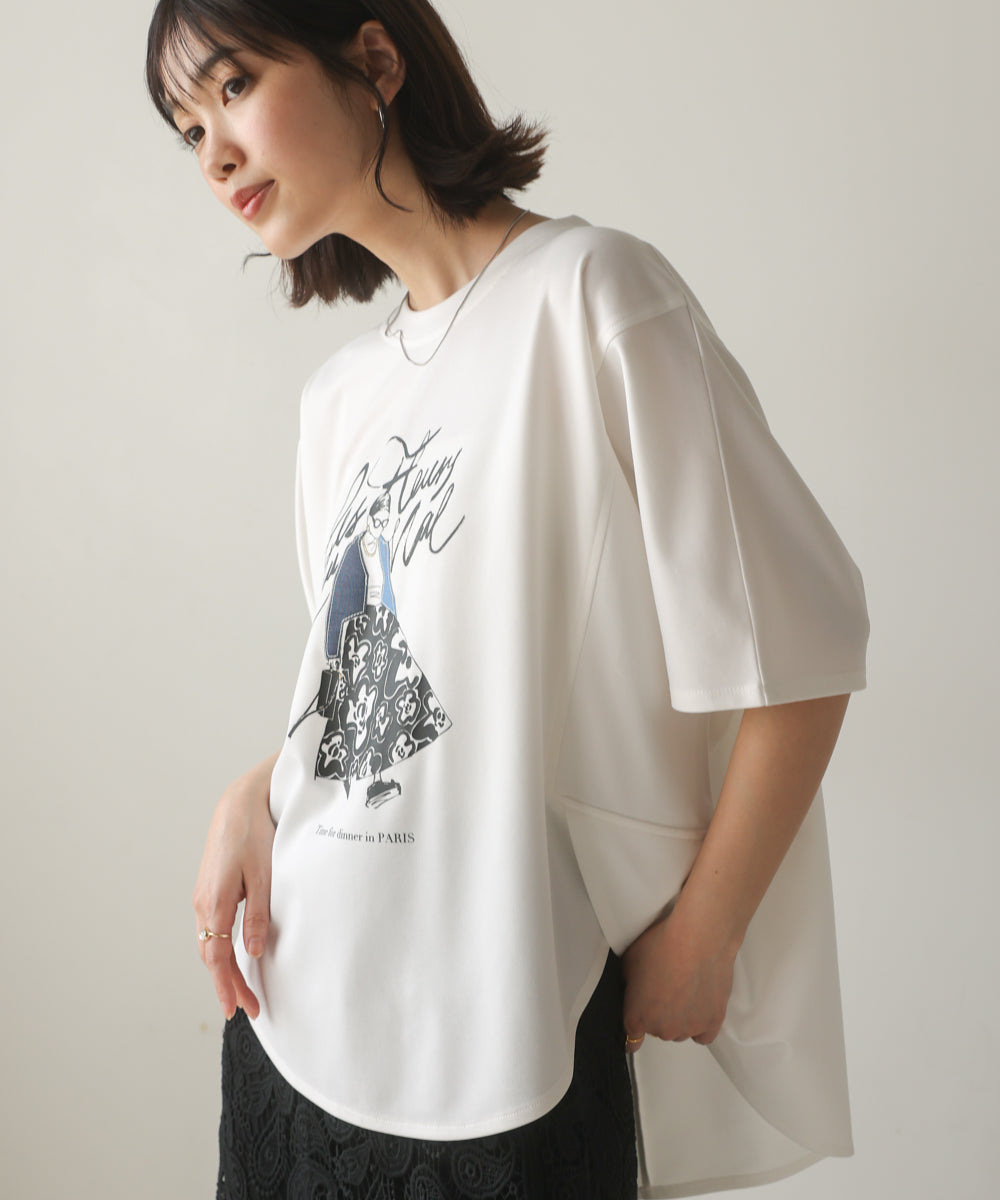 ドールモチーフTシャツ ドールモチーフTee