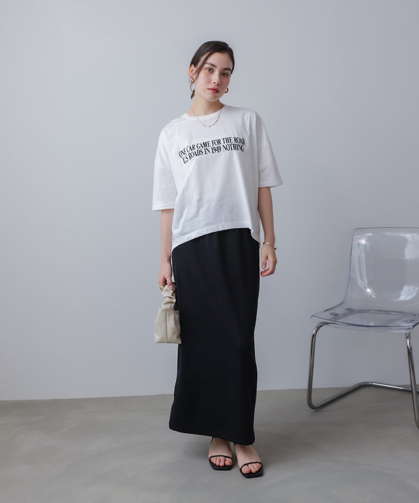 レタリングフロッキーパンツ．Ｔｅｅ