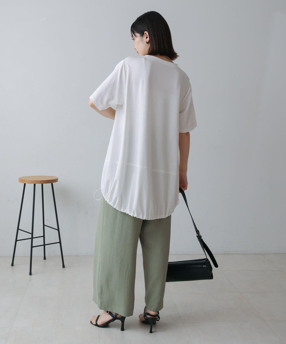 箔エンボスロゴチュニック