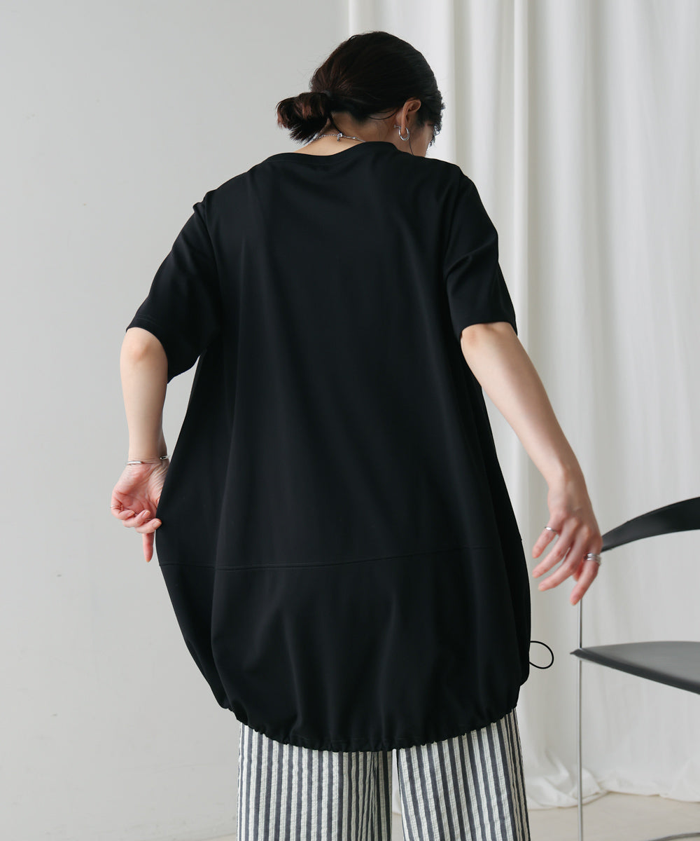 箔エンボスロゴチュニック