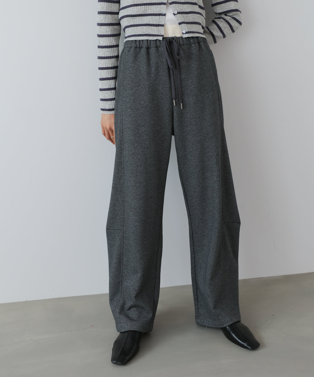 カーブシルエットスウェットパンツ