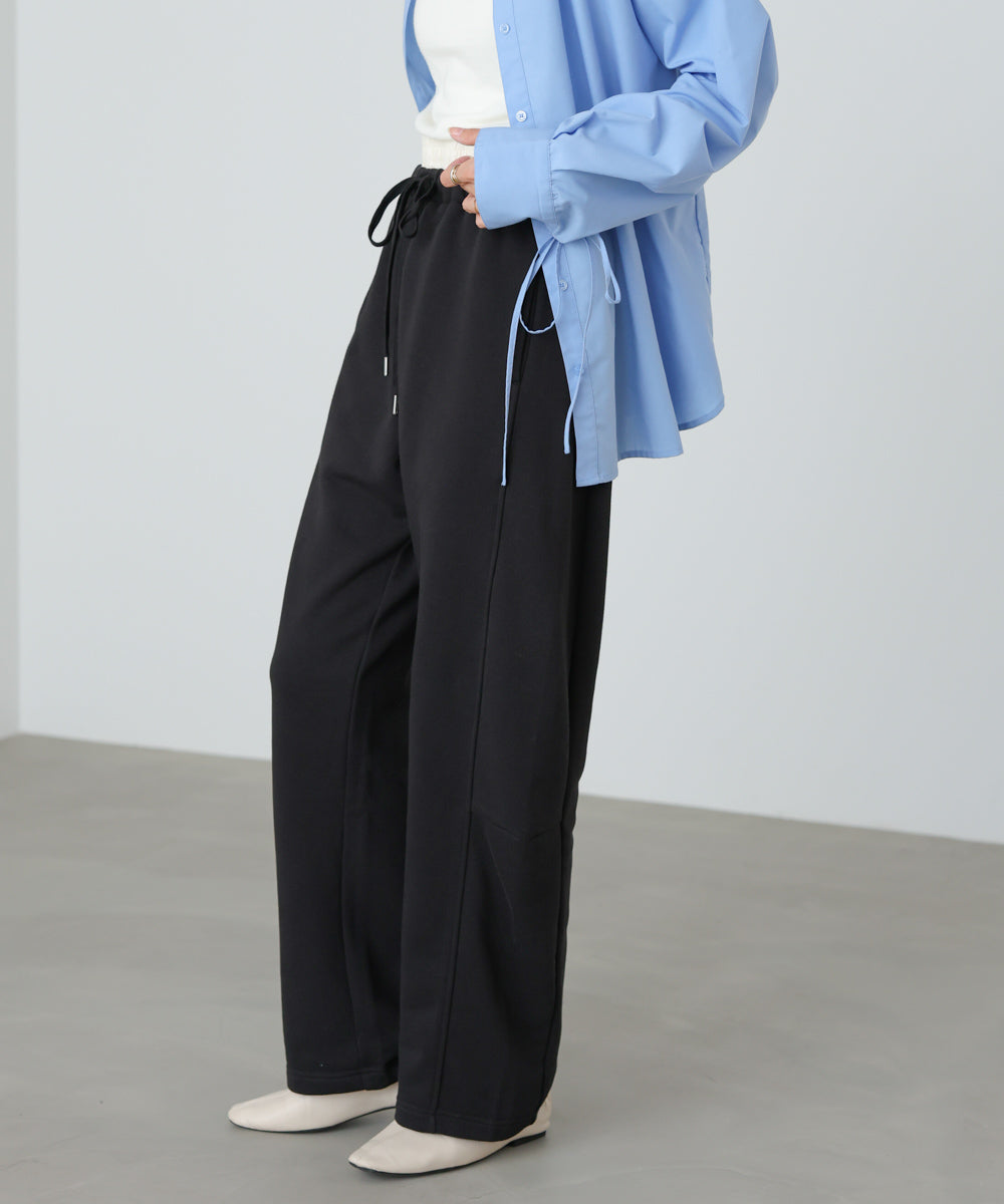 カーブシルエットスウェットパンツ