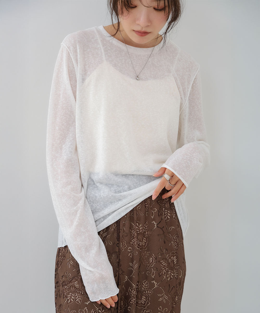 メランジシアーベーシックカットソー