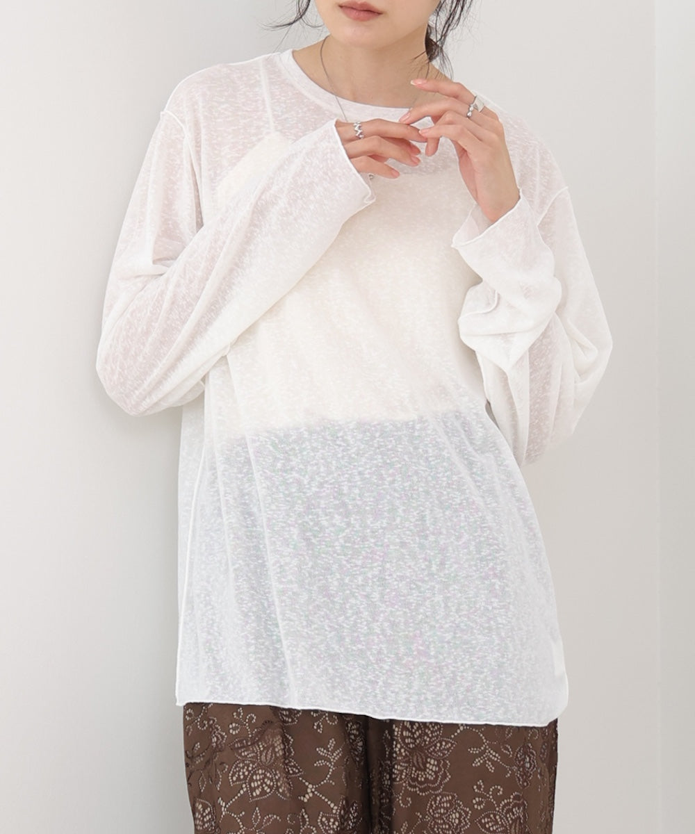 メランジシアーベーシックカットソー