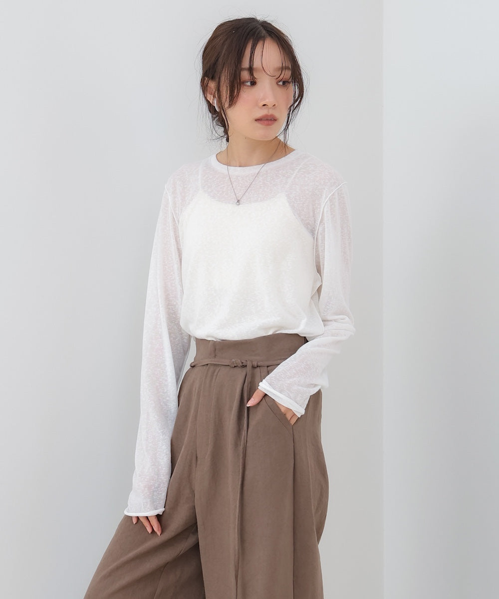 メランジシアーベーシックカットソー