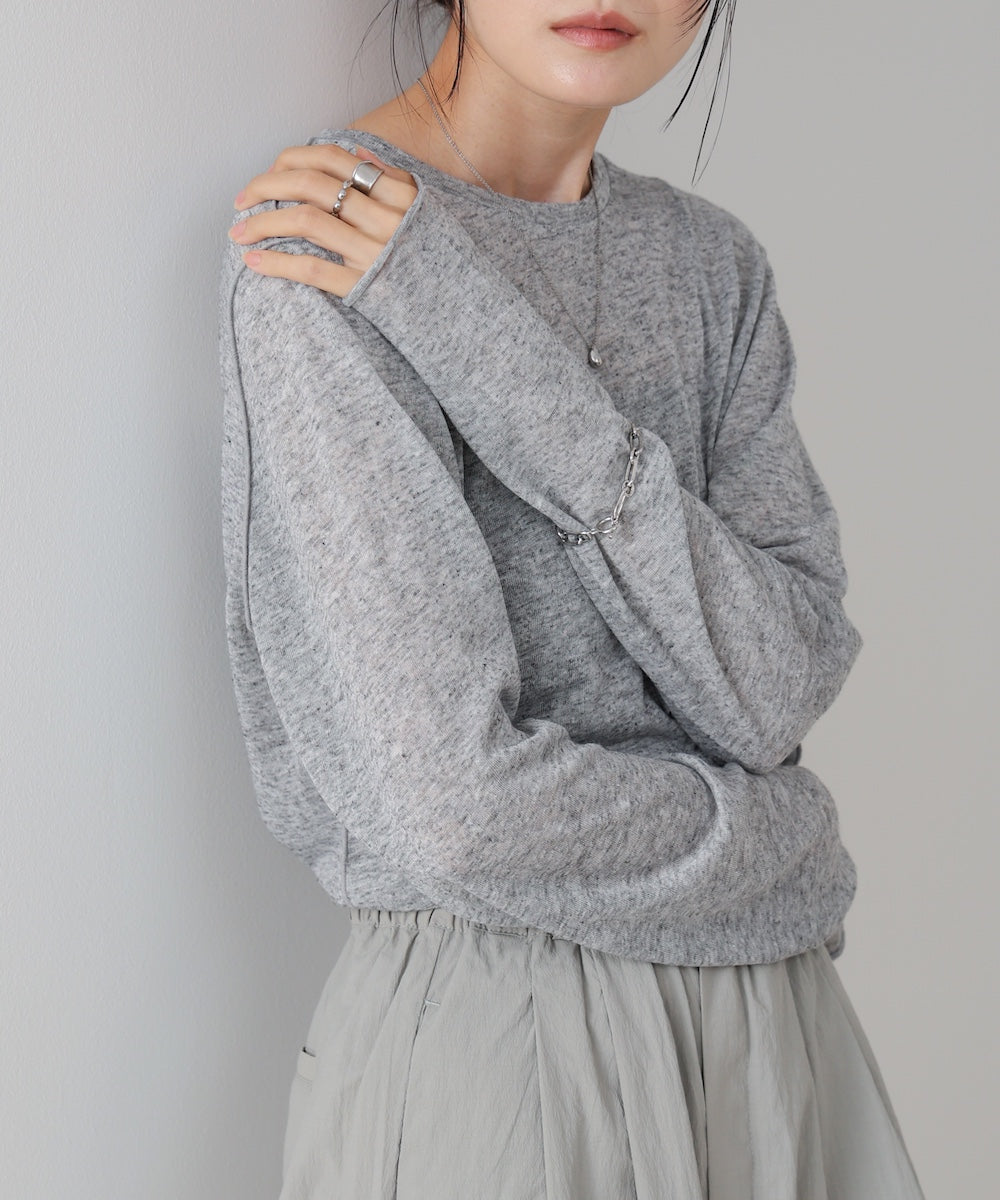 メランジシアーベーシックカットソー