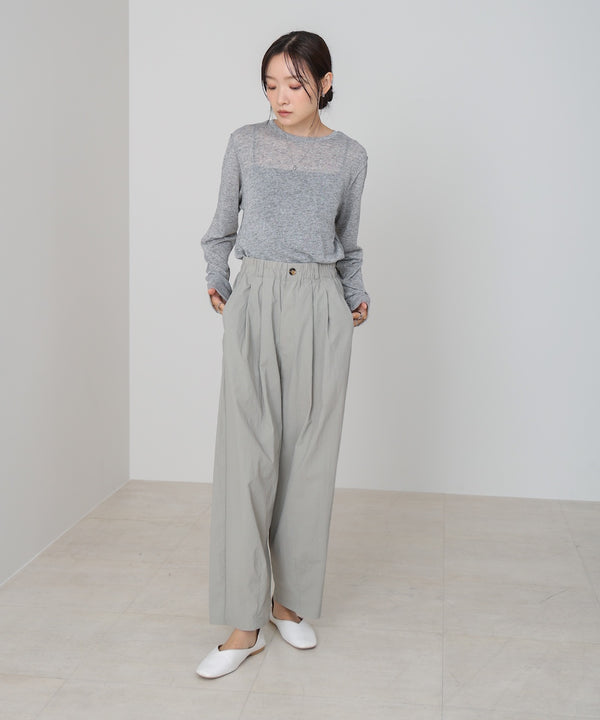 メランジシアーベーシックカットソー