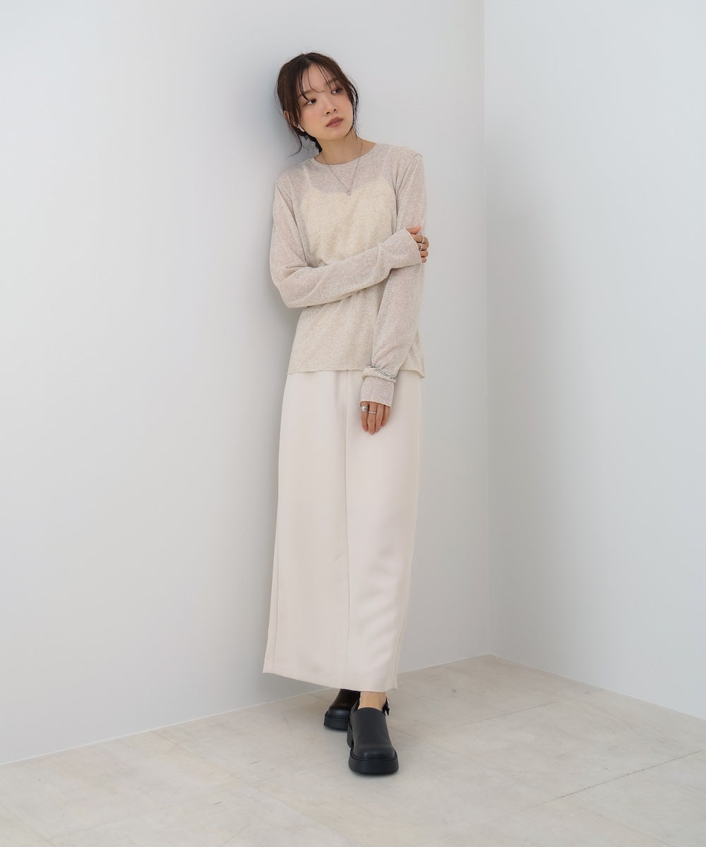 メランジシアーベーシックカットソー