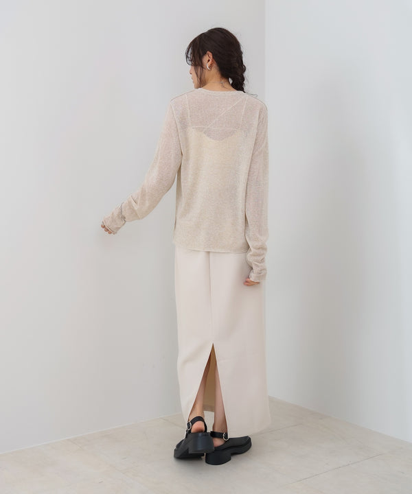 メランジシアーベーシックカットソー