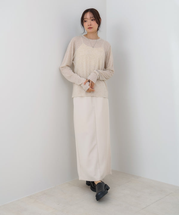 メランジシアーベーシックカットソー