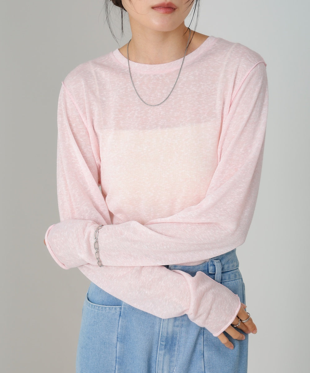 メランジシアーベーシックカットソー