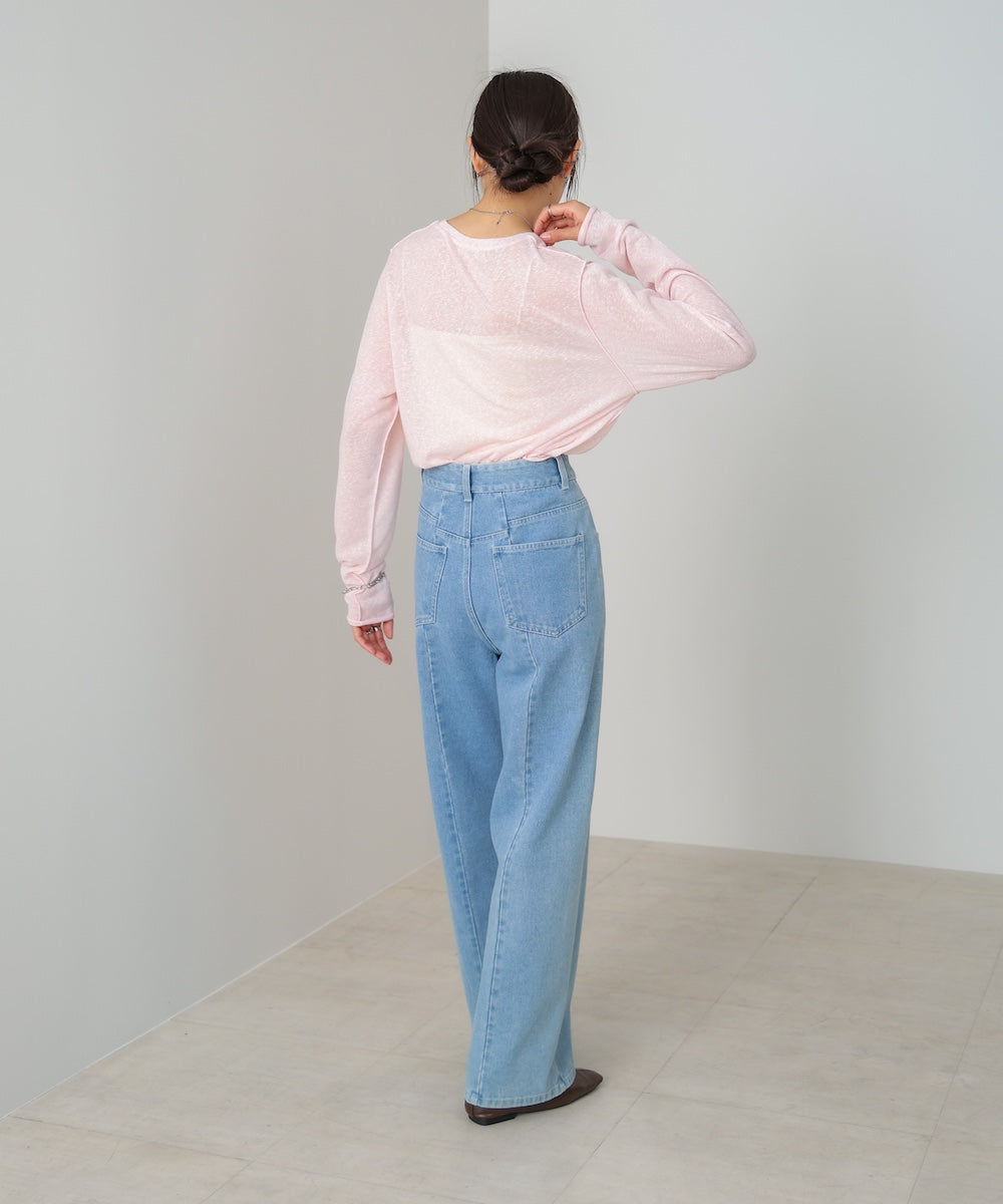 メランジシアーベーシックカットソー