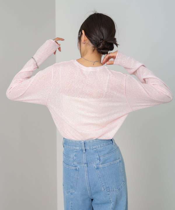 メランジシアーベーシックカットソー