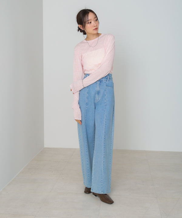 メランジシアーベーシックカットソー