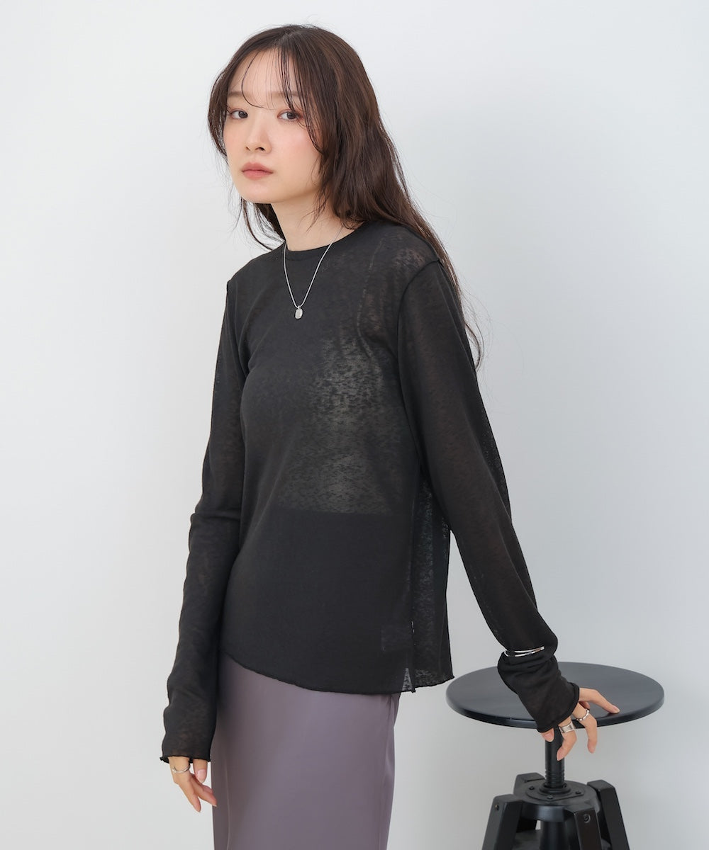 メランジシアーベーシックカットソー