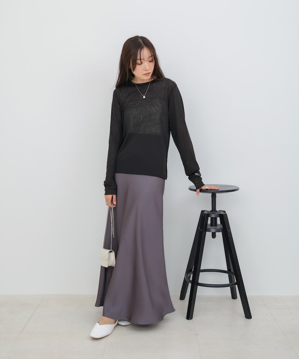 メランジシアーベーシックカットソー