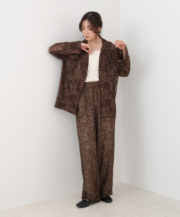 フラワーレースジャケット