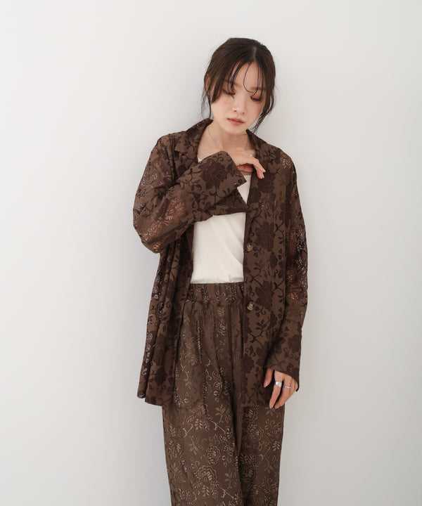 フラワーレースジャケット