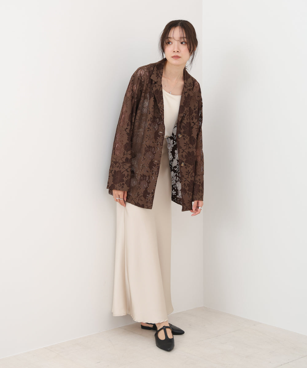 フラワーレースジャケット