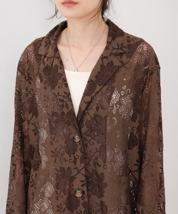 フラワーレースジャケット